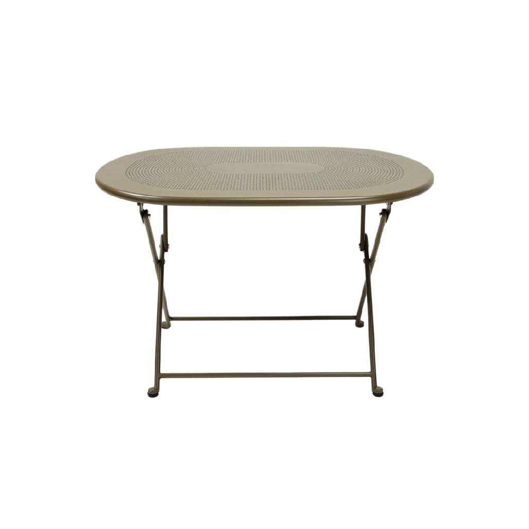 Modern Foldable Outdoor Table with Textured Surface